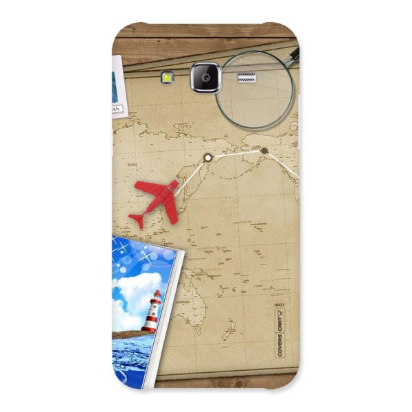 Summer Travel Back Case for Samsung Galaxy J5