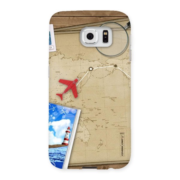 Summer Travel Back Case for Samsung Galaxy S6