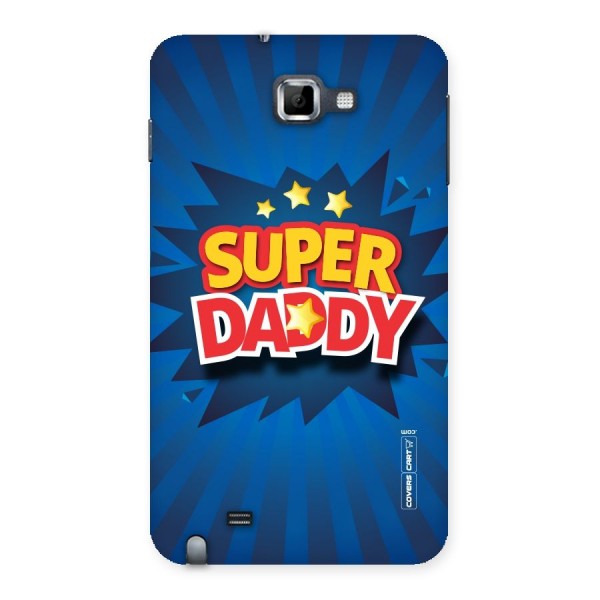 Super Daddy Back Case for Galaxy Note