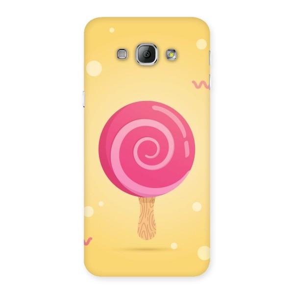 Swirl Ice Cream Back Case for Galaxy A8