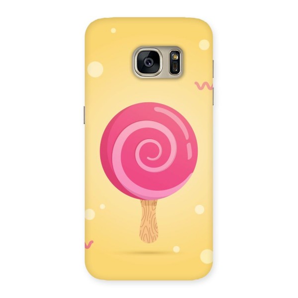 Swirl Ice Cream Back Case for Galaxy S7