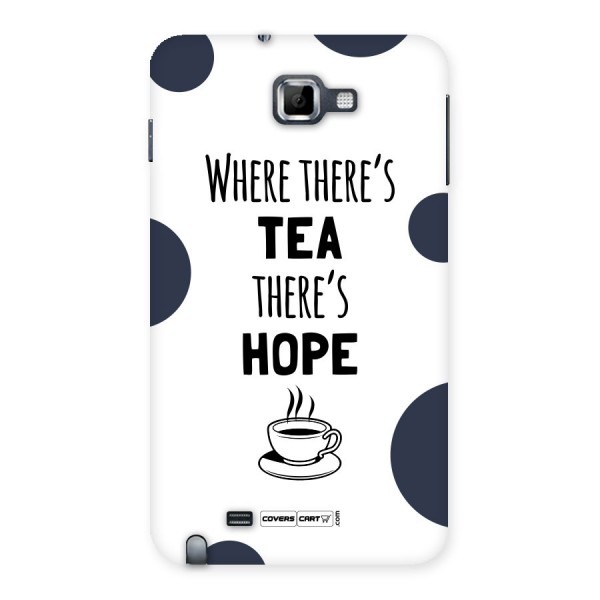 Tea Hope Back Case for Galaxy Note