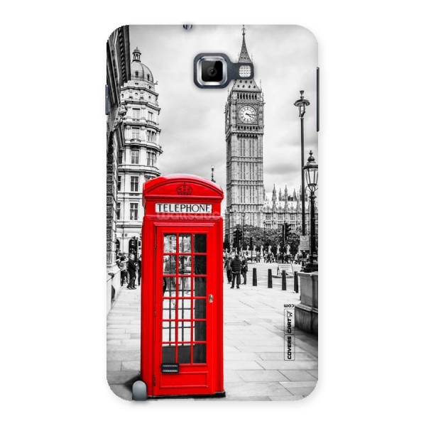 Telephone Booth Back Case for Galaxy Note