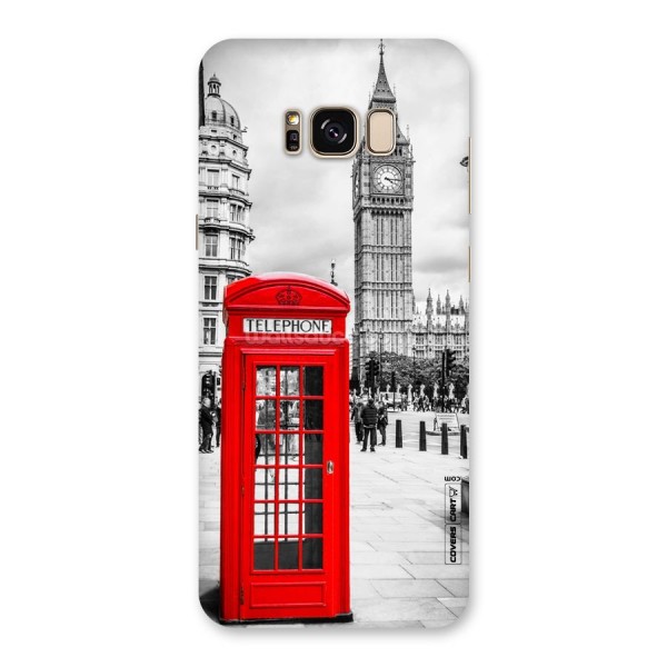 Telephone Booth Back Case for Galaxy S8 Plus