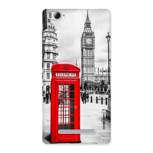 Telephone Booth Back Case for Xiaomi Mi4i