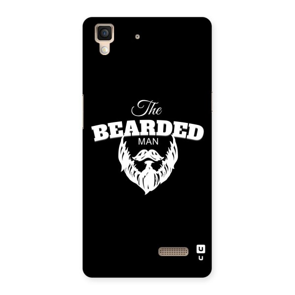 The Bearded Man Back Case for Oppo R7