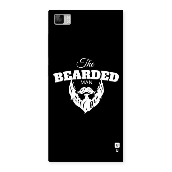 The Bearded Man Back Case for Xiaomi Mi3