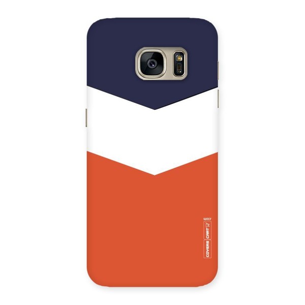 Three Colour Pattern Back Case for Galaxy S7