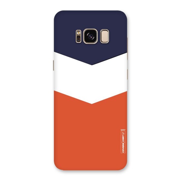 Three Colour Pattern Back Case for Galaxy S8