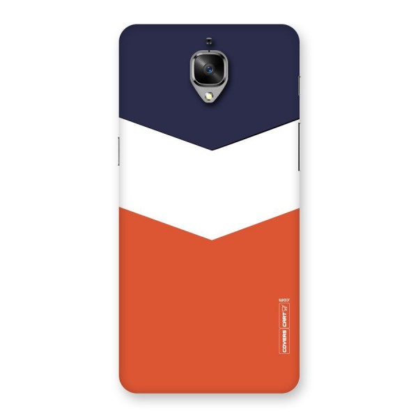 Three Colour Pattern Back Case for OnePlus 3