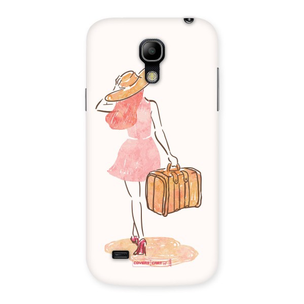 Travel Girl Back Case for Galaxy S4 Mini