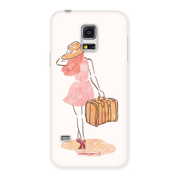 Travel Girl Back Case for Galaxy S5 Mini