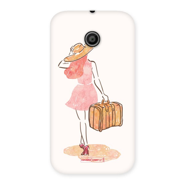 Travel Girl Back Case for Moto E