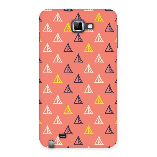 Triangular Boho Pattern Back Case for Galaxy Note