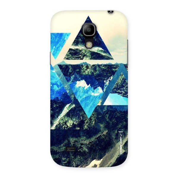 Triangular View Back Case for Galaxy S4 Mini