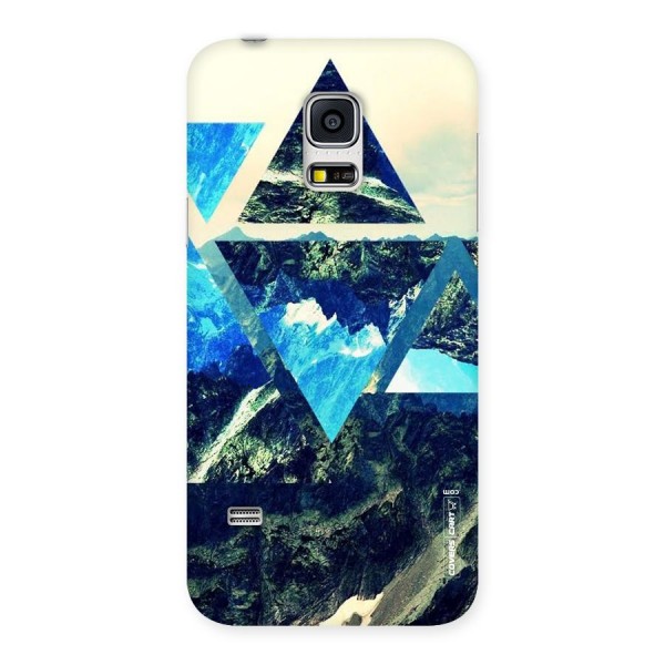 Triangular View Back Case for Galaxy S5 Mini