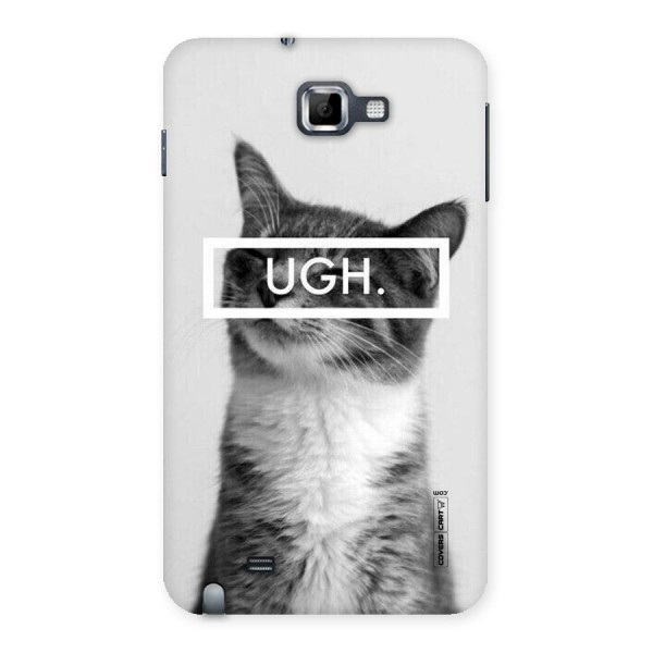 Ugh Kitty Back Case for Galaxy Note