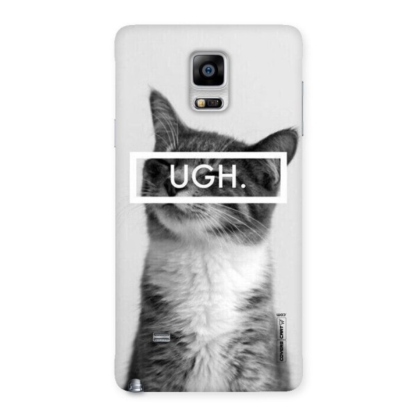 Ugh Kitty Back Case for Galaxy Note 4