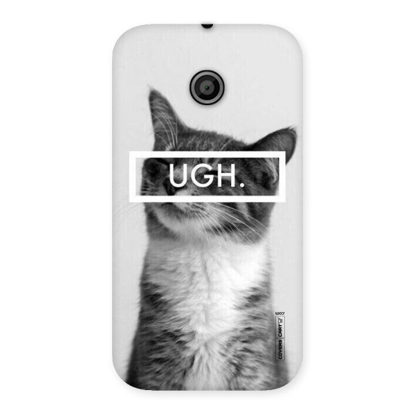 Ugh Kitty Back Case for Moto E