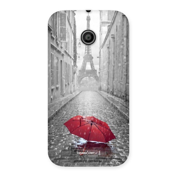 Umbrella Paris Back Case for Moto E