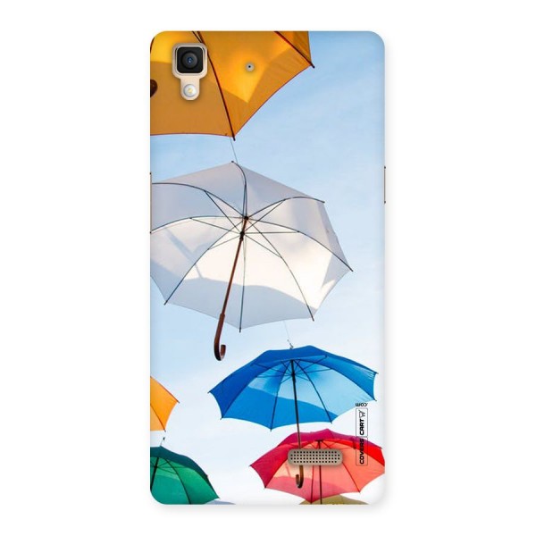 Umbrella Sky Back Case for Oppo R7