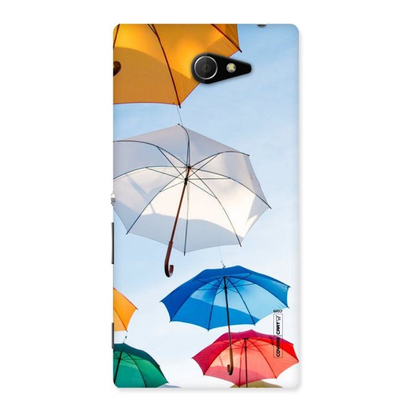 Umbrella Sky Back Case for Sony Xperia M2