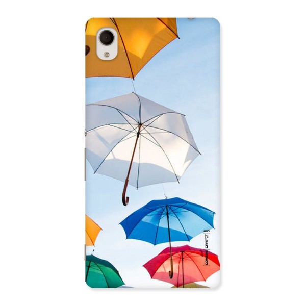 Umbrella Sky Back Case for Xperia M4 Aqua