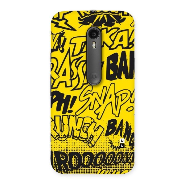 Vroom Snap Back Case for Moto G3