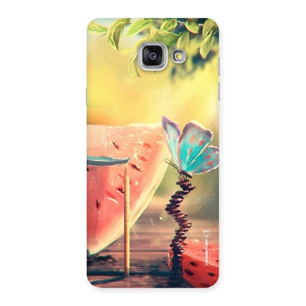 Watermelon Butterfly Back Case for Galaxy A7 2016