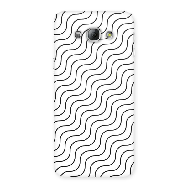 Wavy Pattern Back Case for Galaxy A8