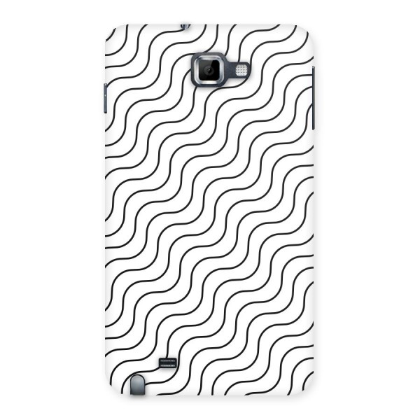 Wavy Pattern Back Case for Galaxy Note