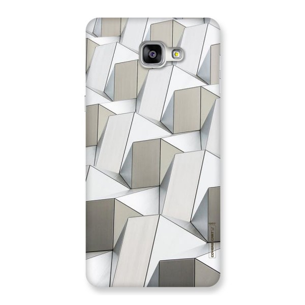 White Abstract Art Back Case for Galaxy A9