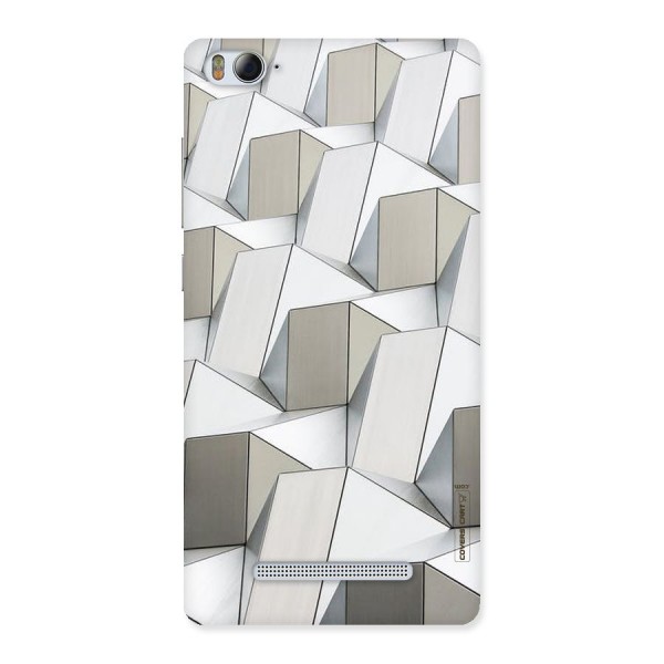 White Abstract Art Back Case for Xiaomi Mi4i