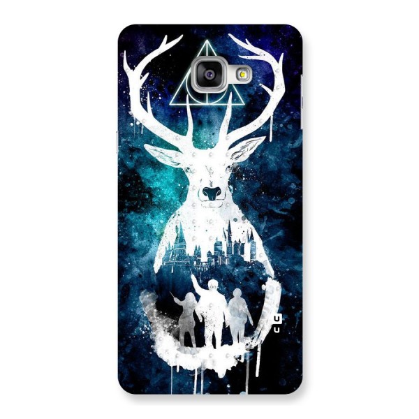 White Deer Back Case for Galaxy A9