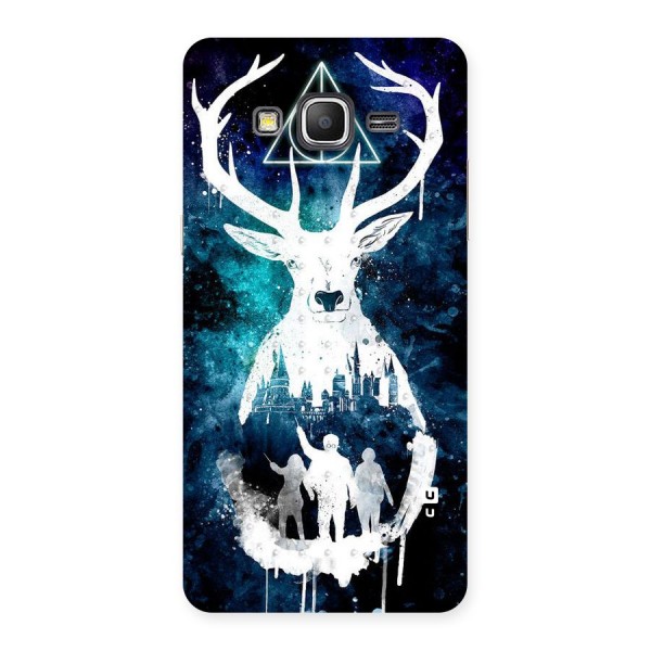 White Deer Back Case for Galaxy Grand Prime