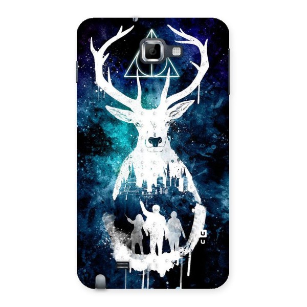 White Deer Back Case for Galaxy Note