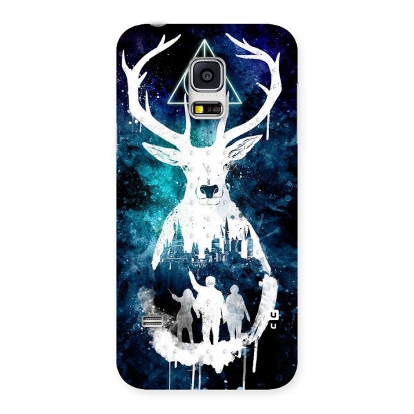 White Deer Back Case for Galaxy S5 Mini