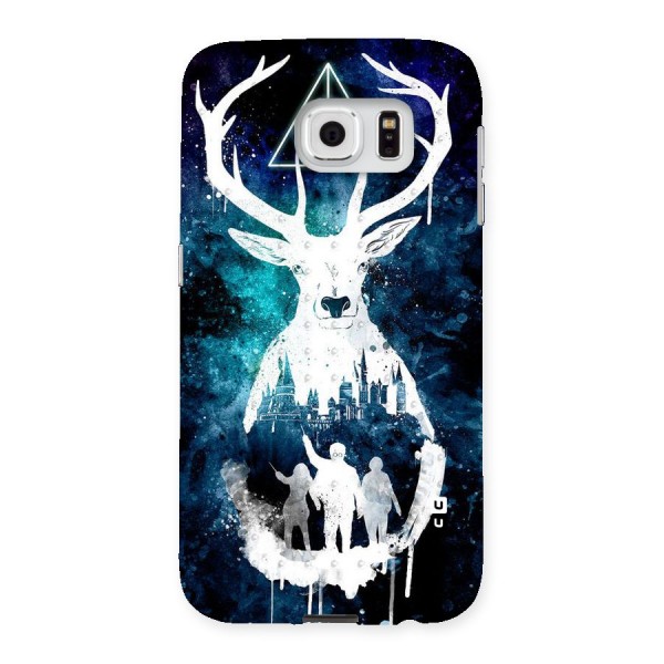 White Deer Back Case for Samsung Galaxy S6