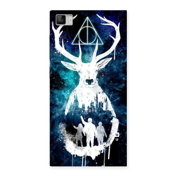 White Deer Back Case for Xiaomi Mi3