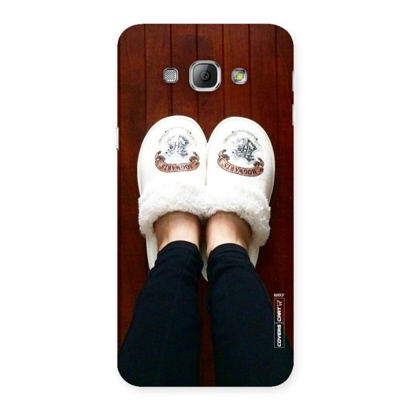 White Feets Back Case for Galaxy A8