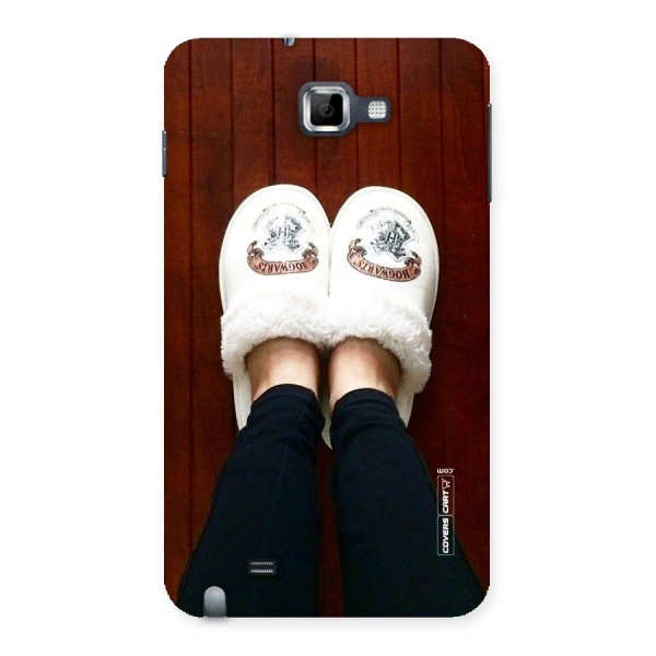 White Feets Back Case for Galaxy Note