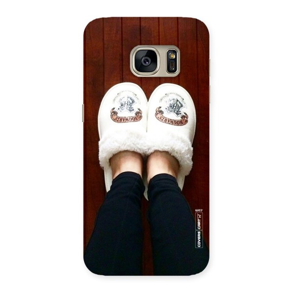 White Feets Back Case for Galaxy S7