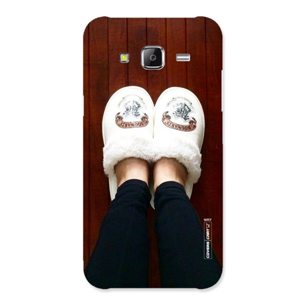 White Feets Back Case for Samsung Galaxy J5