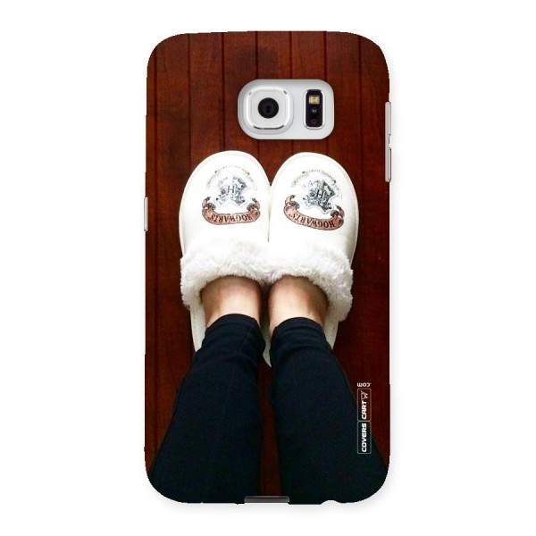 White Feets Back Case for Samsung Galaxy S6