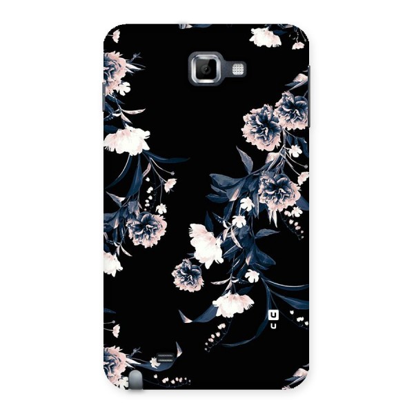 White Flora Back Case for Galaxy Note