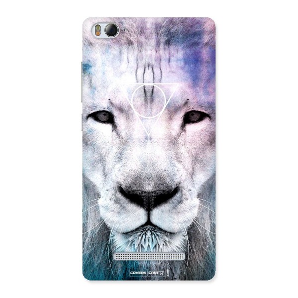 White Lion Back Case for Xiaomi Mi4i