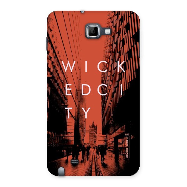 Wicked City Back Case for Galaxy Note