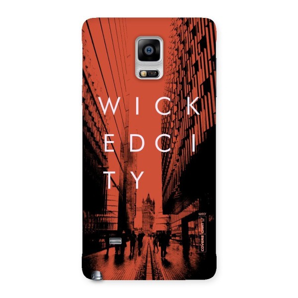 Wicked City Back Case for Galaxy Note 4