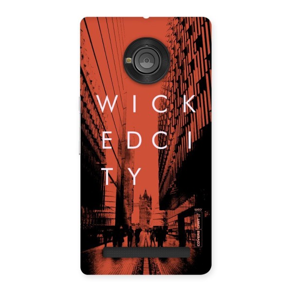 Wicked City Back Case for Yu Yuphoria