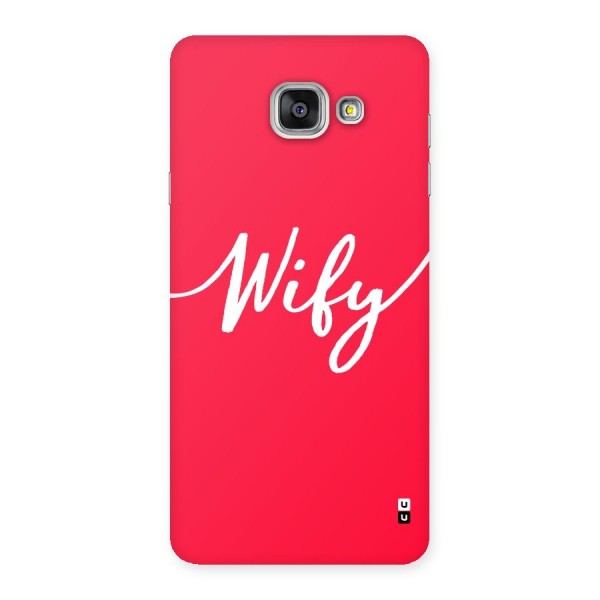 Wify Back Case for Galaxy A7 2016